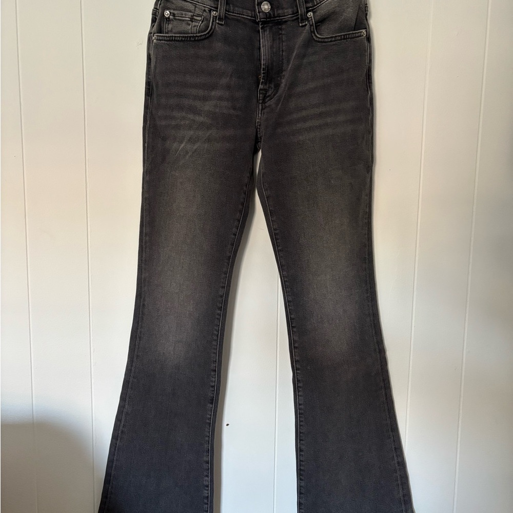 Splendid Gray Flare & Wide Leg Jeans